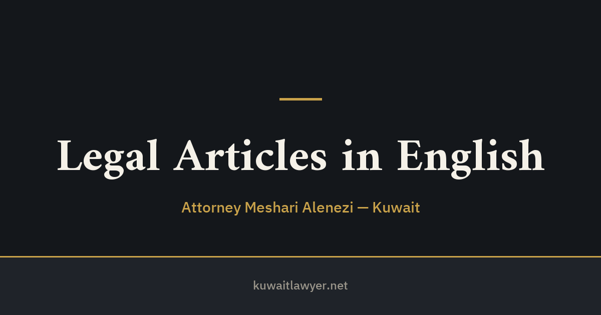 Car Accident Compensation in Kuwait: Who Pays and What You Can Claim
